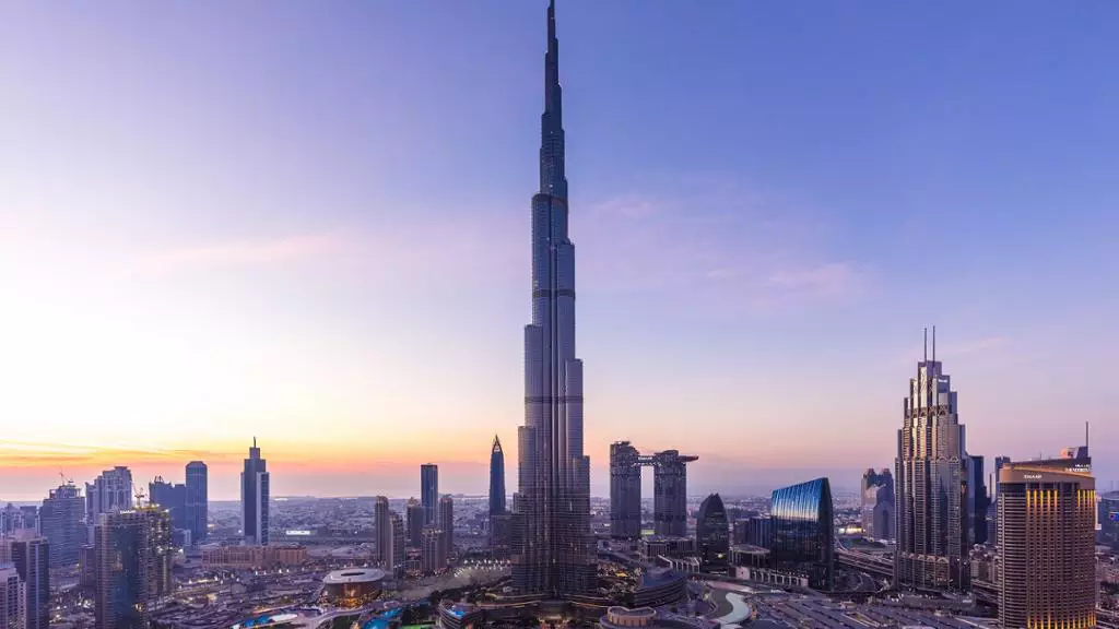 Burj Khalifa - Pontos turístico em Dubai